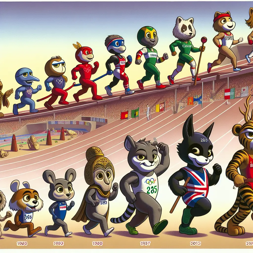 Representation of Exploring the Legacy of Olympic Mascots Through the Years