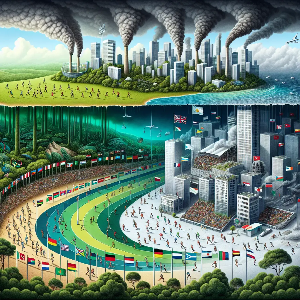 Representation of Impact of Climate Change on Future Olympic Locations