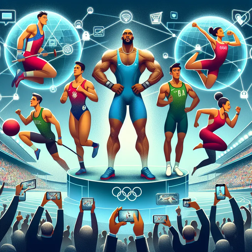 Representation of Impact of Social Media on Olympic Athletes and Events