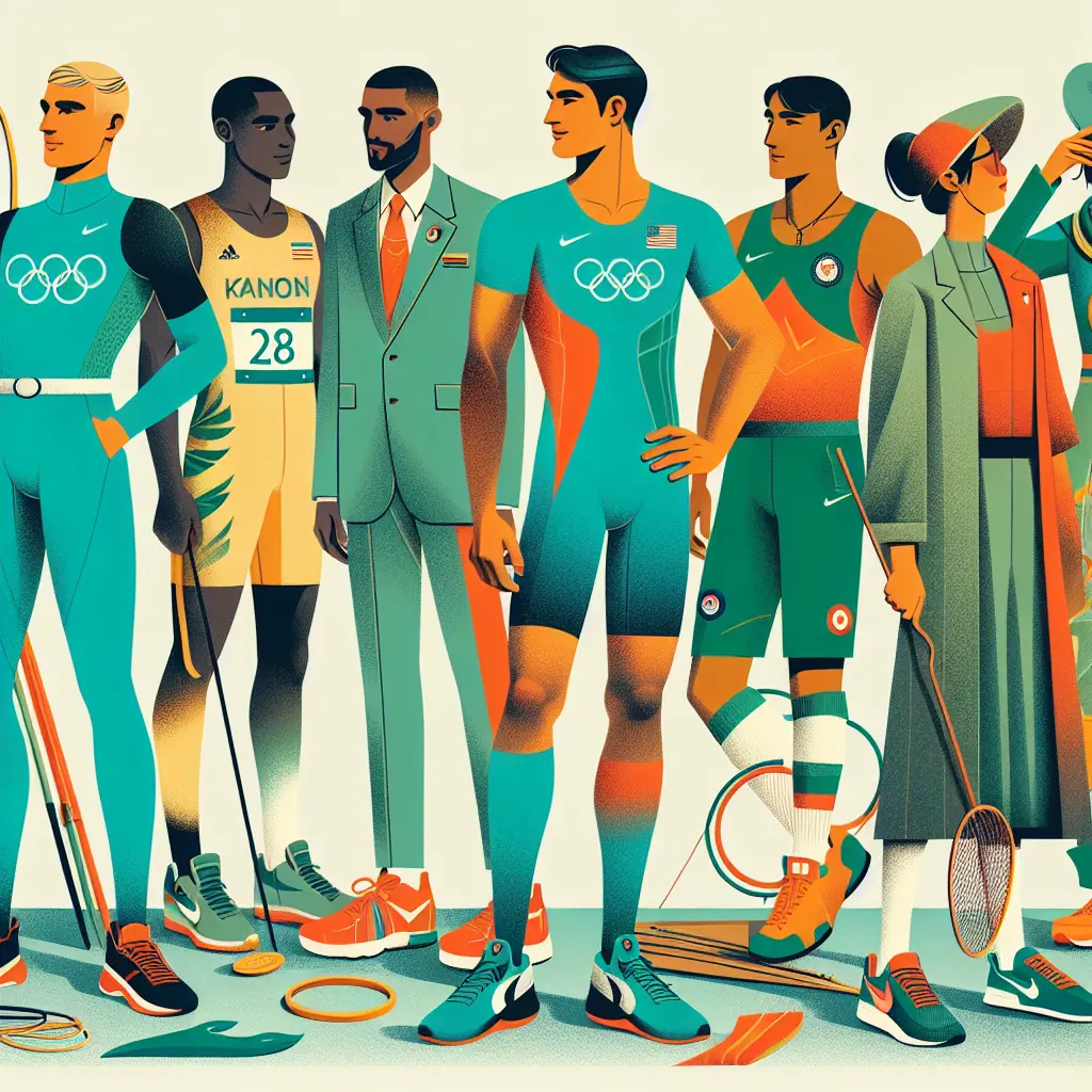 Representation of The Influence of Olympic Fashion on Global Trends