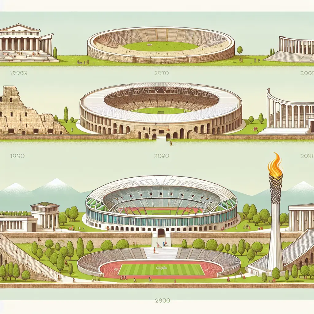 Representation of Trends in Olympic Venue Architecture and Design