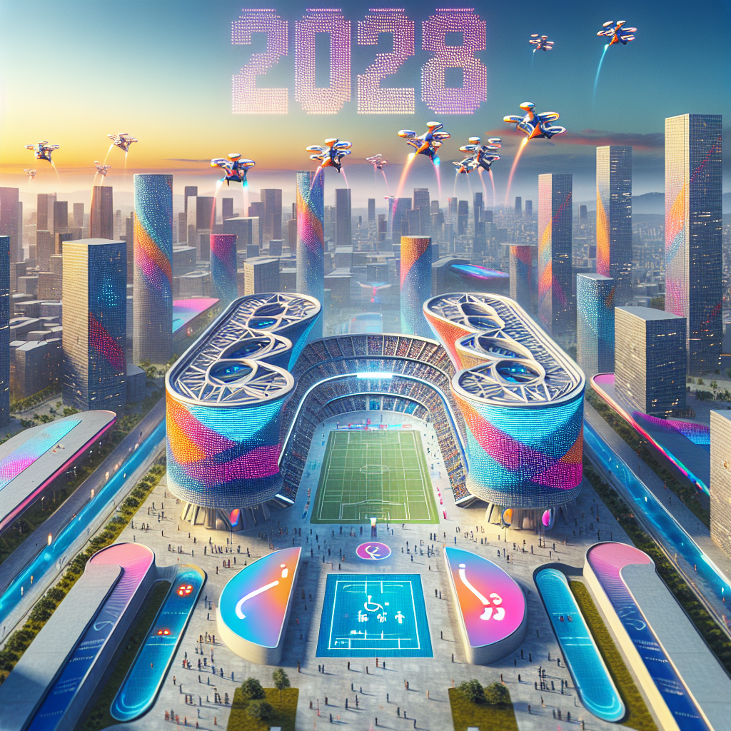 Representation of 2028 Los Angeles Paralympic Games Venue Plan Announced