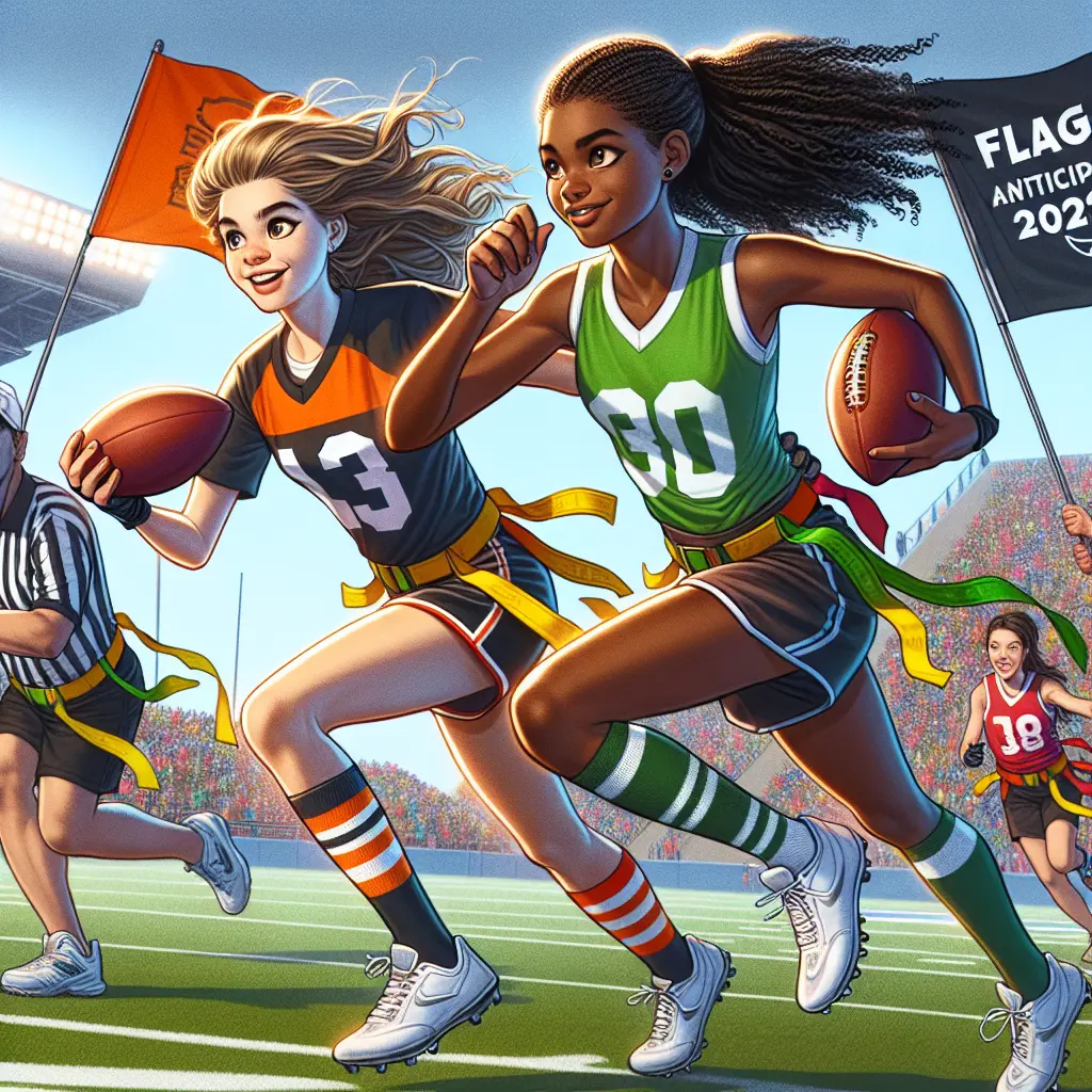 Representation of El fútbol bandera gana popularidad entre las niñas de EE. UU. antes de un posible debut olímpico en 2028