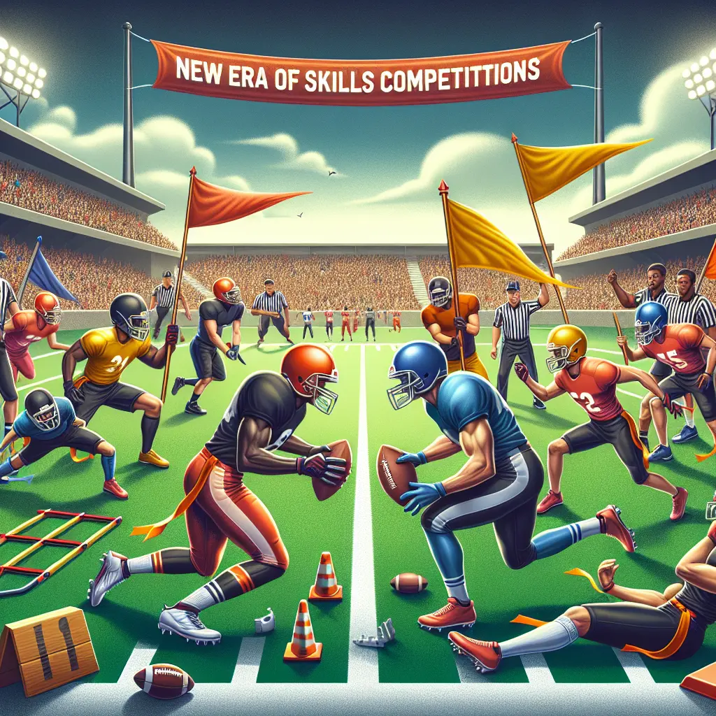 Representation of NFL Pro Bowl Shifts to Flag Football Skills Competitions